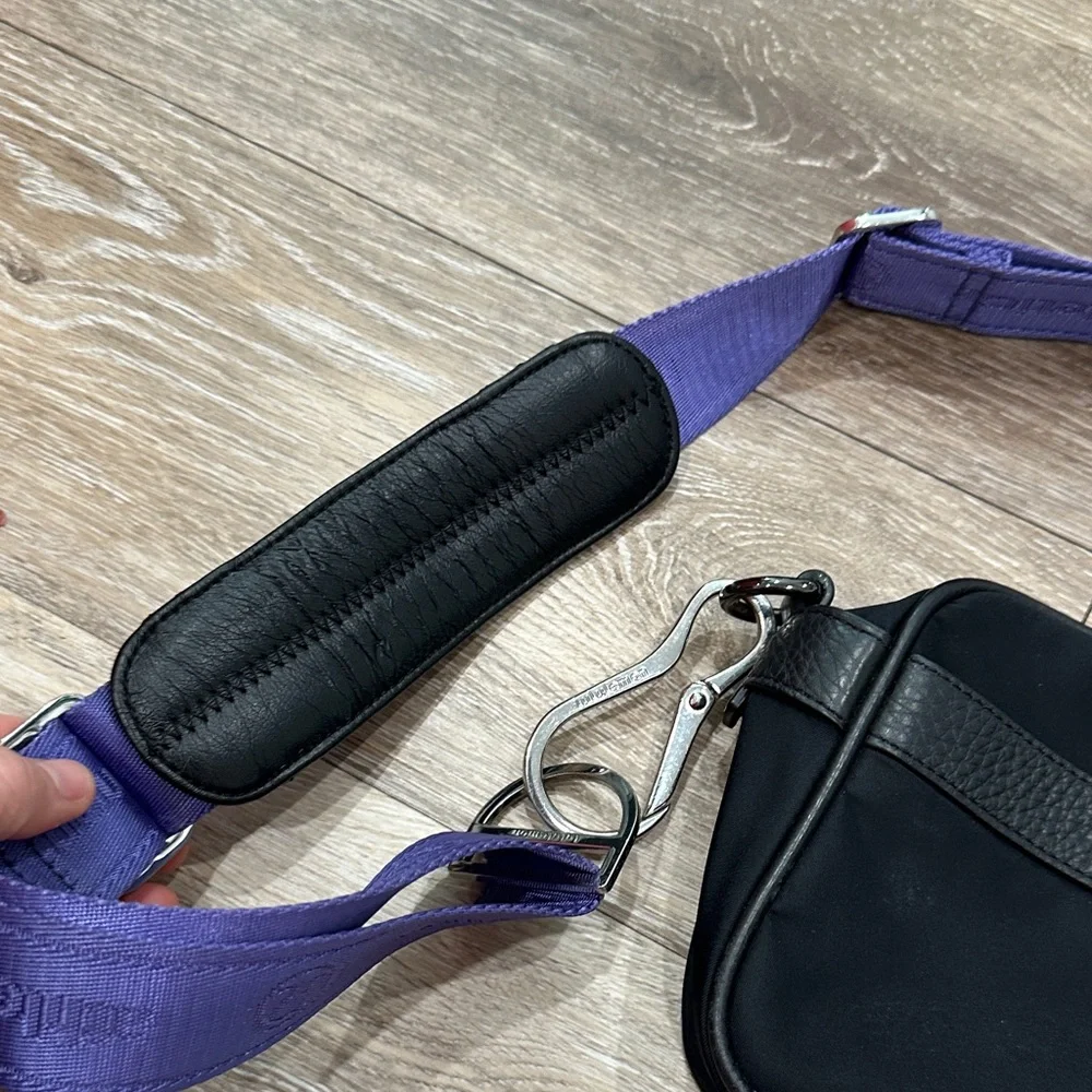Like New! lululemon Now and Always Black Crossbody with Three Straps! - Picture 12 of 12